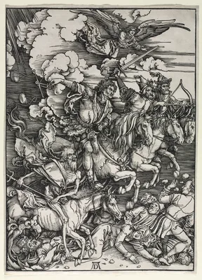 The Four Horsemen, from The Apocalypse — Albrecht Dürer
