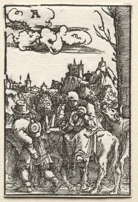The Fall and Redemption of Man:  The Flight into Egypt — Albrecht Altdorfer
