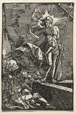 The Fall and Redemption of Man:  The Resurrection — Albrecht Altdorfer
