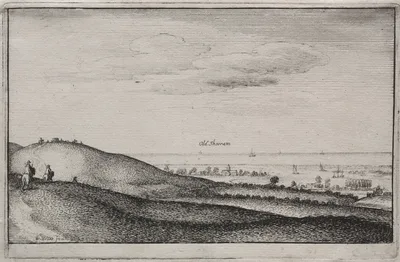 English Views:  Old Shoreham — Wenceslaus Hollar