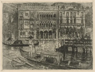 Palazzo ca d'Oro — Frank Duveneck
