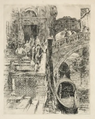 Bridge of Sighs, Venice — Frank Duveneck