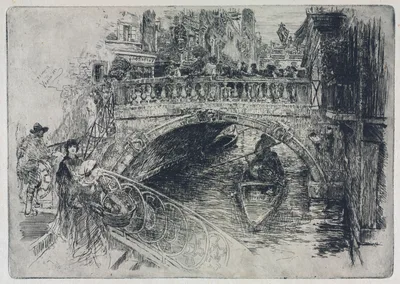 Venetian Bridge — Frank Duveneck