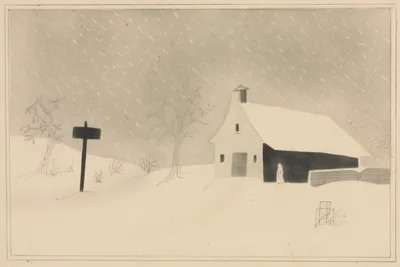 Snow Storm in Vermont — Mrs Nims