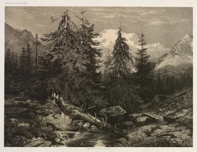 Alpine Stream — Alexandre Calame