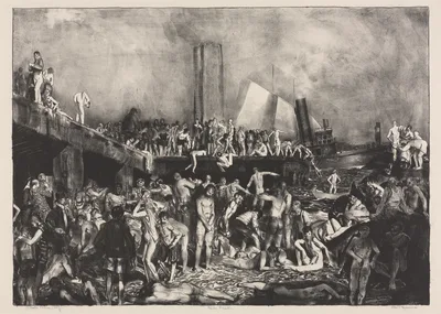River-Front — George Bellows