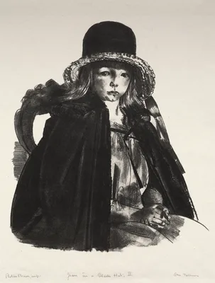 Jean in a Black Hat — George Bellows