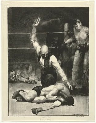 Counted Out, Second Stone — George Bellows