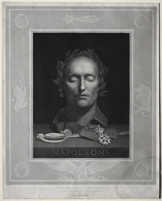 Mask of Napoleon — Luigi Calamatta