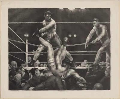 Dempsey and Firpo — George Bellows
