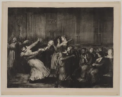 Dance in a Madhouse — George Bellows