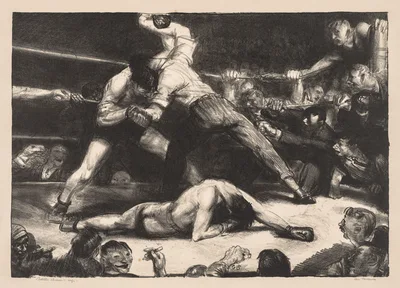 A Knockout — George Bellows