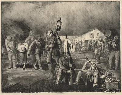 War Series:  The Bacchanale — George Bellows