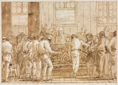 The Trial — Giovanni Domenico Tiepolo