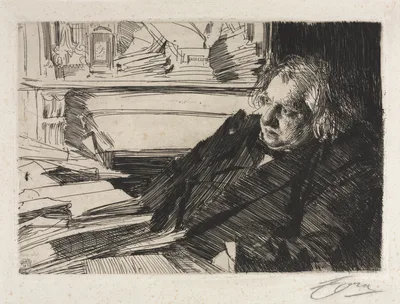 Ernest Renan — Anders Zorn