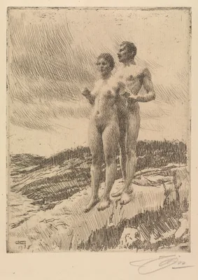 The Two — Anders Zorn