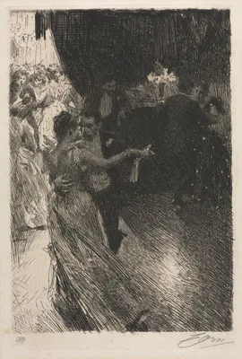 The Waltz — Anders Zorn