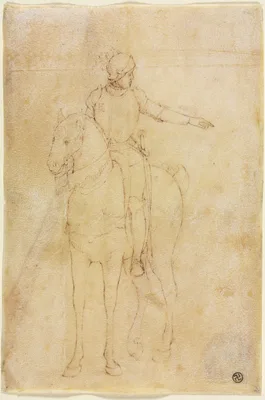 Armored Figure on Horseback — Vittore Carpaccio