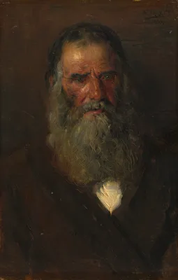 Study of the Head of an Old Man — Vladimir Makovsky
