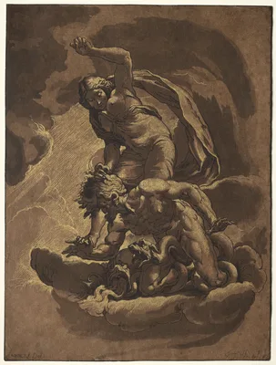 The Triumph of Truth over Envy, Plate 24 — Maria Katharina Prestel