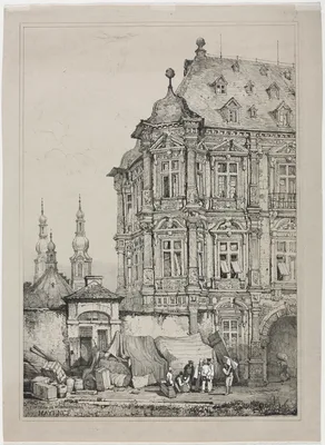 Castle of Martinsburg, Mainz, Germany — Samuel Prout