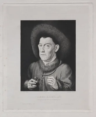 Man with a Pink — Claude Ferdinand Gaillard