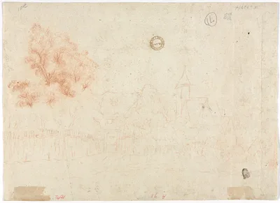 Sketch of a Village (verso)