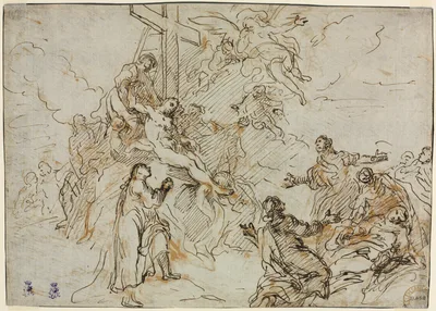 The Deposition (verso) — Christian Winck
