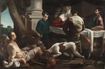 Lazarus and the Rich Man — Jacopo Bassano