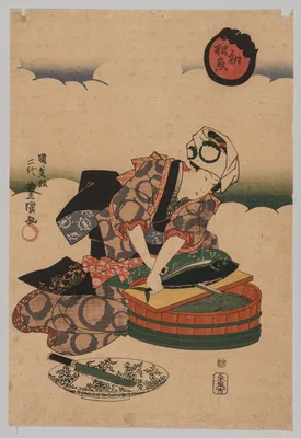 First Bonito of the Year — Utagawa Toyokuni III