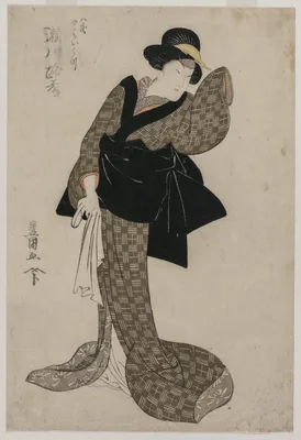 Segawa Roko as Hachizo's Wife Ohatsu — Utagawa Toyokuni I