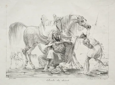 Arab of the Desert — Antoine-Jean Gros