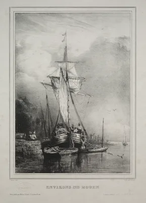Six Marines:  Environs of Rouen, France — Paul Huet