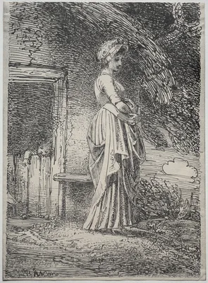 Specimens of Polyautography:  The Lost Apple — Thomas Stothard