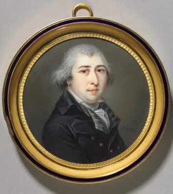 Portrait of a Man with an Earring — Anonymous Graff