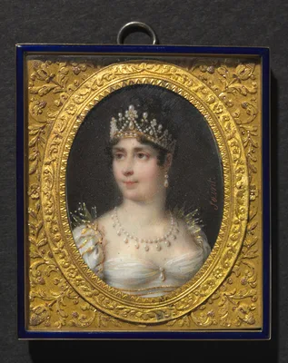 Portrait of Joséphine de Beauharnais, Empress of the French — Daniel Saint