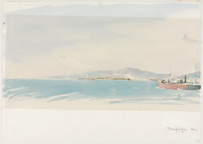 Trafalgar Bay, Spain — Muirhead Bone