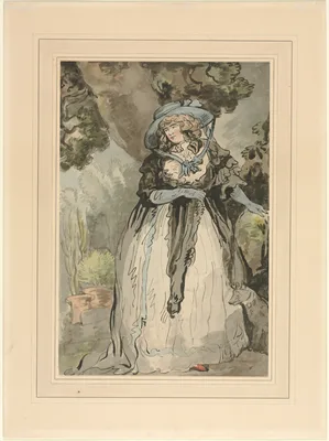 Mrs. Samuel Howitt (née Elizabeth Rowlandson) — Mustard George