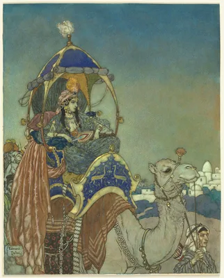 The Queen of Sheba — Edmund Dulac