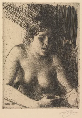 Bust — Anders Zorn