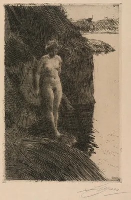 Precipice — Anders Zorn