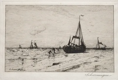 Scheveningen — Sanford Robinson Gifford