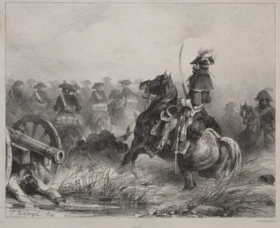 Cavalry Scene — Hippolyte Bellangé
