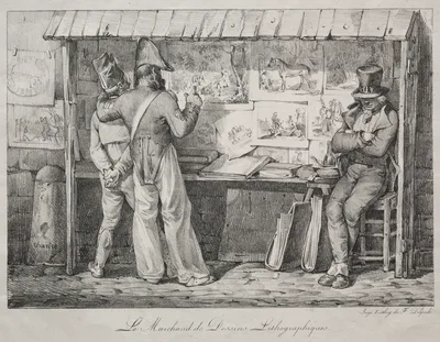 The Lithograph Dealer — Nicolas Toussaint Charlet