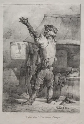 Le beau bras:  C'est comme l'antique! — Nicolas Toussaint Charlet