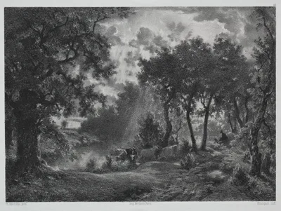 After the Shower — François-Louis Français