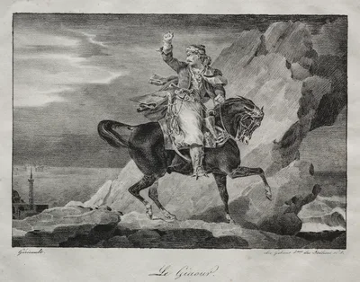 The Giaour — Théodore Géricault