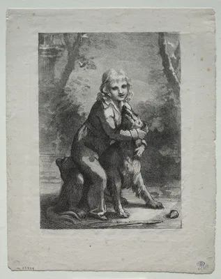 Boy with a Dog — Pierre-Paul Prud'hon