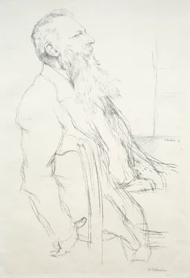 Auguste Rodin — William Rothenstein