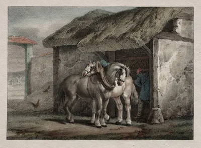 Farm Horse — Horace Vernet